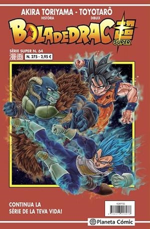 BOLA DE DRAC SÈRIE VERMELLA Nº 275 | 9788413417417 | TORIYAMA, AKIRA/TOYOTARÔ | Llibreria Online de Banyoles | Comprar llibres en català i castellà online