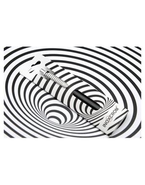 BOLÍGRAF CANVAS NEGRE HOLE INOXCROM | 8436548549817 | INOXCROM | Llibreria Online de Banyoles | Comprar llibres en català i castellà online