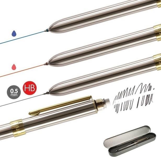 CAPSA METAL·LICA BOLIGRAF 4 FUNCIONS | 8411574044086 | Llibreria L'Altell - Llibreria Online de Banyoles | Comprar llibres en català i castellà online - Llibreria de Girona