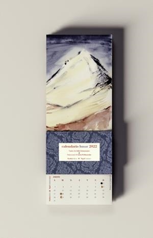 CALENDARIO LUNAR POESIA JULIO LLAMAZARES 2022 | 9788418930324 | LLAMAZARES, JULIO | Llibreria Online de Banyoles | Comprar llibres en català i castellà online