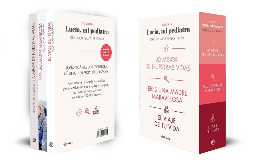ESTUCHE TRILOGÍA DE LUCÍA, MI PEDIATRA | 9788408249221 | GALÁN BERTRAND, LUCÍA | Llibreria L'Altell - Llibreria Online de Banyoles | Comprar llibres en català i castellà online - Llibreria de Girona