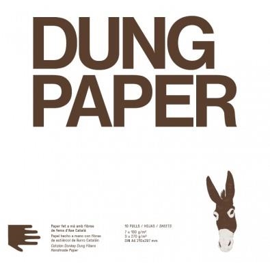 DUNG PAPER: PAPER DE FEMS D'ASE CATALÀ (PAQUET DE 10 FULLS A4) | DUN4 | Llibreria Online de Banyoles | Comprar llibres en català i castellà online