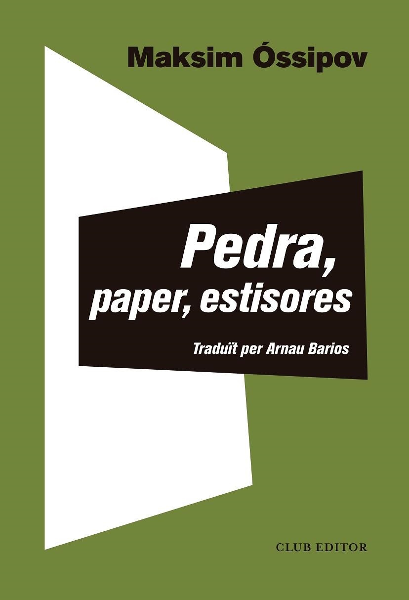PEDRA, PAPER, ESTISORES | 9788473293266 | ÓSSIPOV, MAKSIM | Llibreria L'Altell - Llibreria Online de Banyoles | Comprar llibres en català i castellà online - Llibreria de Girona