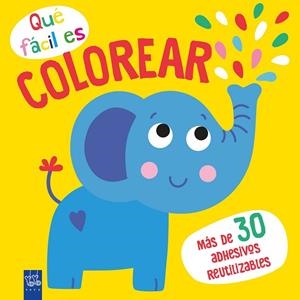 QUÉ FÁCIL ES COLOREAR. ELEFANTE | 9788408249344 | YOYO | Llibreria L'Altell - Llibreria Online de Banyoles | Comprar llibres en català i castellà online - Llibreria de Girona