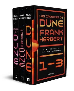DUNE (ESTUCHE CON: DUNE | EL MESÍAS DE DUNE | HIJOS DE DUNE) | 9788466359481 | HERBERT, FRANK | Llibreria L'Altell - Llibreria Online de Banyoles | Comprar llibres en català i castellà online - Llibreria de Girona