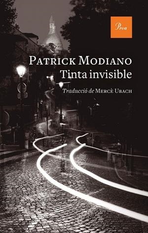 TINTA INVISIBLE | 9788475889337 | MODIANO, PATRICK | Llibreria Online de Banyoles | Comprar llibres en català i castellà online