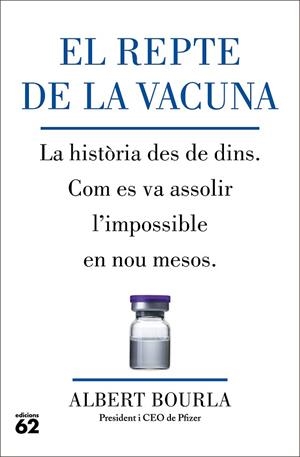 REPTE DE LA VACUNA, EL | 9788429780185 | BOURLA, ALBERT | Llibreria Online de Banyoles | Comprar llibres en català i castellà online