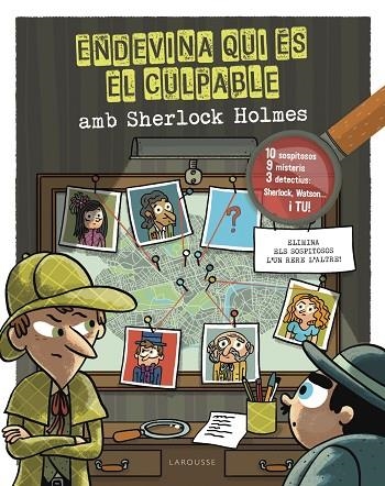 ENDEVINA QUI ÉS EL CULPABLE AMB SHERLOCK HOLMES | 9788418882685 | LEBRUN, SANDRA | Llibreria L'Altell - Llibreria Online de Banyoles | Comprar llibres en català i castellà online - Llibreria de Girona