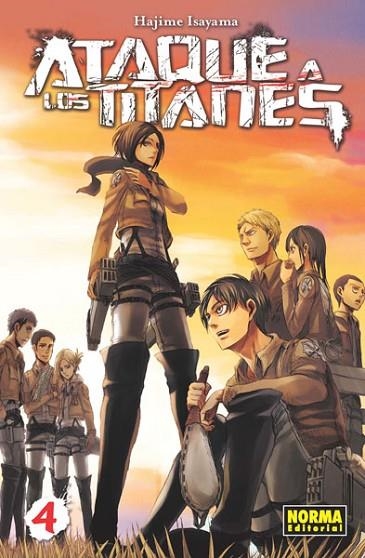ATAQUE A LOS TITANES 4 | 9788467911503 | ISAYAMA,HAJIME | Llibreria L'Altell - Llibreria Online de Banyoles | Comprar llibres en català i castellà online - Llibreria de Girona