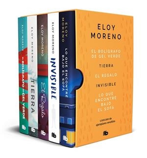 ELOY MORENO (ESTUCHE CON: EL BOLÍGRAFO DE GEL VERDE | TIERRA | EL REGALO | INVIS | 9788413145082 | MORENO, ELOY | Llibreria Online de Banyoles | Comprar llibres en català i castellà online