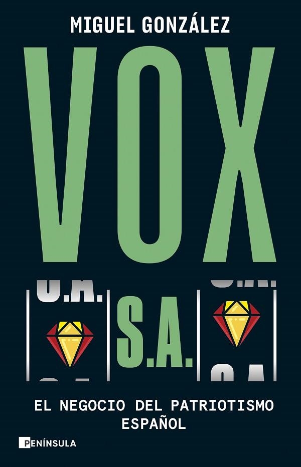 VOX S.A. | 9788411000598 | GONZÁLEZ, MIGUEL | Llibreria L'Altell - Llibreria Online de Banyoles | Comprar llibres en català i castellà online - Llibreria de Girona