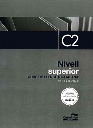 SOLUCIONARI NIVELL C2 (NOVA EDICIÓ 2022) | 9788418695810 | ALCOVER, ROSA/FERNÁNDEZ, MONTSE/MAS, MARIONA/CERCÓS, SERGI | Llibreria Online de Banyoles | Comprar llibres en català i castellà online