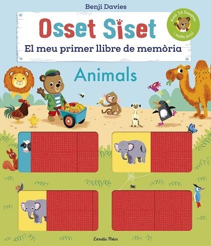 OSSET SISET. EL MEU PRIMER LLIBRE DE MEMÒRIA. ANIMALS | 9788413890906 | DAVIES, BENJI | Llibreria L'Altell - Llibreria Online de Banyoles | Comprar llibres en català i castellà online - Llibreria de Girona