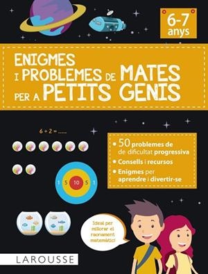 ENIGMES I PROBLEMES DE MATES PER A PETITS GENIS (6-7 ANYS) | 9788418882876 | URVOY, DELPHINE | Llibreria Online de Banyoles | Comprar llibres en català i castellà online