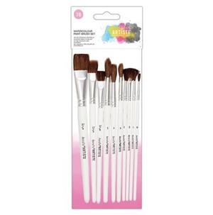 CONJUNT DE 10 PINZELLS D'AQUAREL·LA DOCRAFTS ARTISTE | 5038041053575 | DOCRAFTS | Llibreria Online de Banyoles | Comprar llibres en català i castellà online