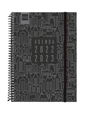AGENDA FINOCAM 22/23 1/4 SETMANA VISTA HORITZONTAL SECUNDÀRIA CITY NEGRE | 8422952338871 | FINOCAM | Llibreria L'Altell - Llibreria Online de Banyoles | Comprar llibres en català i castellà online - Llibreria de Girona