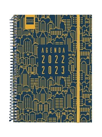 AGENDA FINOCAM 22/23 1/4 SETMANA VISTA HORITZONTAL SECUNDÀRIA CITY BLAU | 8422952338864 | FINOCAM | Llibreria L'Altell - Llibreria Online de Banyoles | Comprar llibres en català i castellà online - Llibreria de Girona
