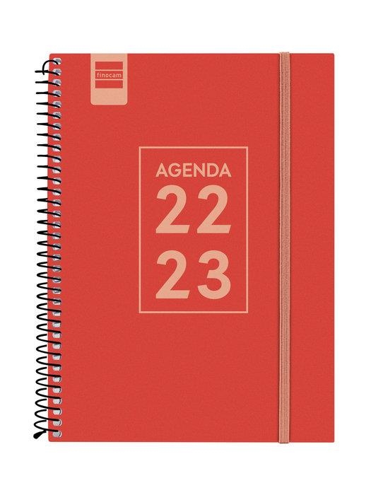 AGENDA FINOCAM 22/23 1/4 SETMANA VISTA HORITZONTAL SECUNDÀRIA VERMELLA | 8422952338888 | FINOCAM | Llibreria L'Altell - Llibreria Online de Banyoles | Comprar llibres en català i castellà online - Llibreria de Girona