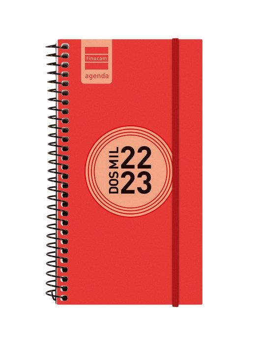 AGENDA FINOCAM 22/23 E9 SETMANA VISTA HORITZONTAL ESPIRAL LABEL VERMELL | 8422952336822 | FINOCAM | Llibreria L'Altell - Llibreria Online de Banyoles | Comprar llibres en català i castellà online - Llibreria de Girona