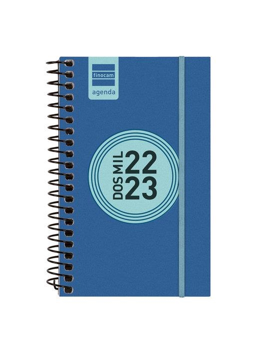 AGENDA FINOCAM 22/23 E3 SETMANA VISTA HORITZONTAL ESPIRAL LABEL BLAU COBALT | 8422952336501 | FINOCAM | Llibreria L'Altell - Llibreria Online de Banyoles | Comprar llibres en català i castellà online - Llibreria de Girona