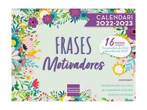CALENDARI FINOCAM 22/23 16 MESOS IMATGES FRASES MOTIVADORES | 8422952340683 | FINOCAM | Llibreria L'Altell - Llibreria Online de Banyoles | Comprar llibres en català i castellà online - Llibreria de Girona