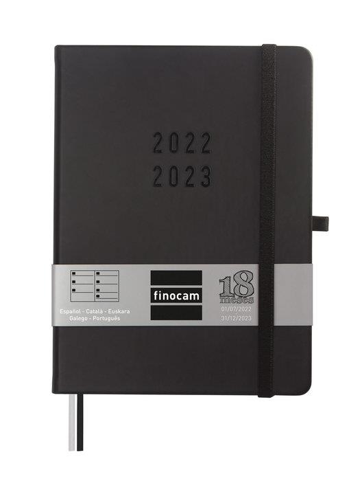 AGENDA FINOCAM 22/23 18 MESOS M5 SETMANA VISTA HORITZONTAL NEGRA | 8422952336099 | FINOCAM | Llibreria L'Altell - Llibreria Online de Banyoles | Comprar llibres en català i castellà online - Llibreria de Girona