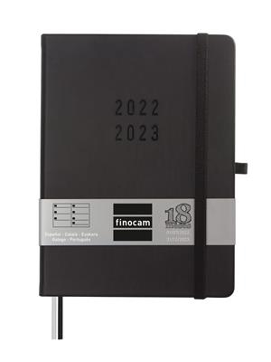 AGENDA FINOCAM 22/23 18 MESOS M5 SETMANA VISTA HORITZONTAL NEGRA | 8422952336099 | FINOCAM | Llibreria L'Altell - Llibreria Online de Banyoles | Comprar llibres en català i castellà online - Llibreria de Girona