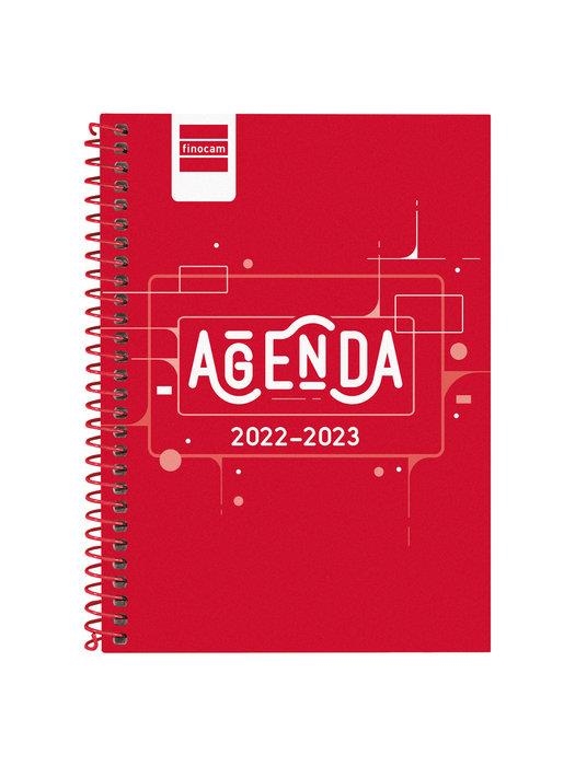 AGENDA FINOCAM 22/23 1/8 SETMANA VISTA HORITZONTAL COOL VERMELLA | 8422952337218 | FINOCAM | Llibreria L'Altell - Llibreria Online de Banyoles | Comprar llibres en català i castellà online - Llibreria de Girona
