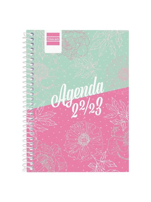 AGENDA FINOCAM 22/23 1/8 SETMANA VISTA HORITZONTAL COOL FLORAL | 8422952337171 | FINOCAM | Llibreria Online de Banyoles | Comprar llibres en català i castellà online