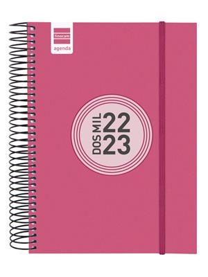 AGENDA FINOCAM 22/23 E10 1 DIA PÀGINA ESPIRAL COLOR ROSA | 8422952337065 | FINOCAM | Llibreria Online de Banyoles | Comprar llibres en català i castellà online