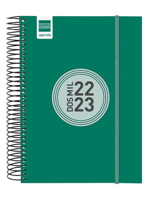 AGENDA FINOCAM 22/23 E10 1 DIA PÀGINA ESPIRAL COLOR VERDA | 8422952337058 | FINOCAM | Llibreria Online de Banyoles | Comprar llibres en català i castellà online