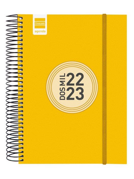 AGENDA FINOCAM 22/23 E10 1 DIA PÀGINA ESPIRAL COLOR GROC | 8422952337072 | FINOCAM | Llibreria Online de Banyoles | Comprar llibres en català i castellà online