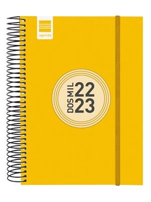 AGENDA FINOCAM 22/23 E10 1 DIA PÀGINA ESPIRAL COLOR GROC | 8422952337072 | FINOCAM | Llibreria Online de Banyoles | Comprar llibres en català i castellà online