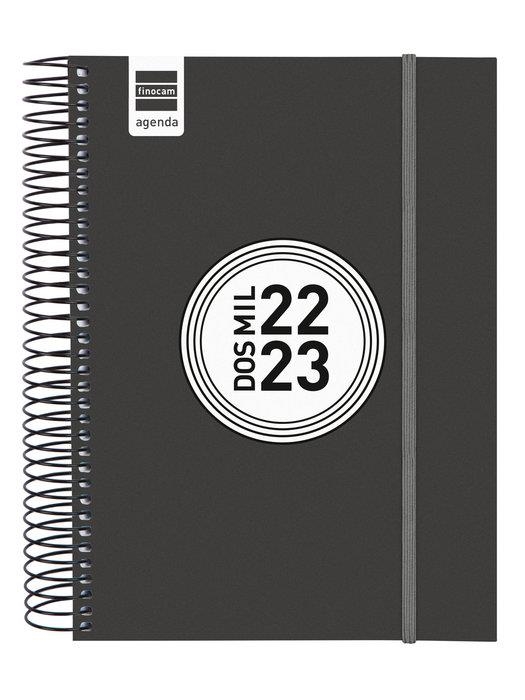 AGENDA FINOCAM 22/23 E10 1 DIA PÀGINA ESPIRAL LABEL NEGRA | 8422952337041 | FINOCAM | Llibreria Online de Banyoles | Comprar llibres en català i castellà online
