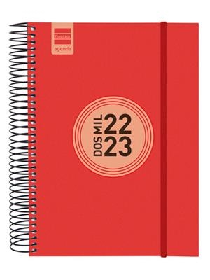 AGENDA FINOCAM 22/23 E10 1 DIA PÀGINA ESPIRAL LABEL VERMELL | 8422952337034 | FINOCAM | Llibreria Online de Banyoles | Comprar llibres en català i castellà online