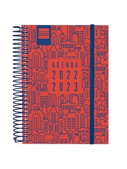 AGENDA FINOCAM 22/23 1/8 1 DIA PÀGINA SECUNDÀRIA CITY VERMELLA | 8422952338734 | FINOCAM | Llibreria Online de Banyoles | Comprar llibres en català i castellà online