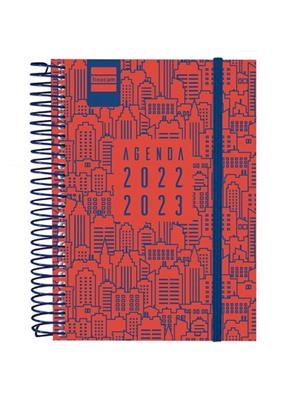 AGENDA FINOCAM 22/23 1/8 1 DIA PÀGINA SECUNDÀRIA CITY VERMELLA | 8422952338734 | FINOCAM | Llibreria Online de Banyoles | Comprar llibres en català i castellà online