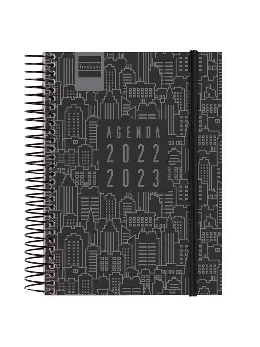 AGENDA FINOCAM 22/23 1/8 1 DIA PÀGINA SECUNDÀRIA CITY NEGRA | 8422952338758 | FINOCAM | Llibreria Online de Banyoles | Comprar llibres en català i castellà online