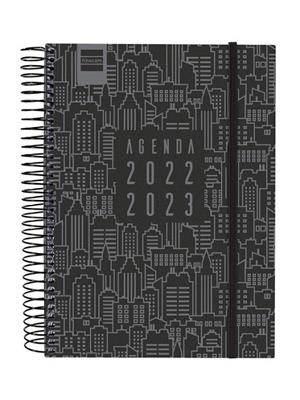 AGENDA FINOCAM 22/23 1/4 1 DIA PÀGINA SECUNDÀRIA CITY NEGRA | 8422952339113 | FINOCAM | Llibreria Online de Banyoles | Comprar llibres en català i castellà online