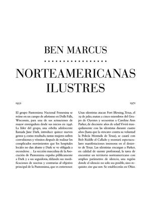 NORTEAMERICANAS ILUSTRES | 9788412315622 | MARCUS, BEN | Llibreria L'Altell - Llibreria Online de Banyoles | Comprar llibres en català i castellà online - Llibreria de Girona