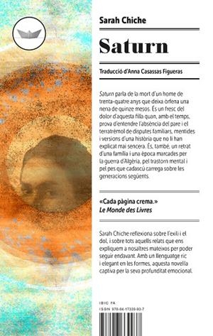 SATURN | 9788417339937 | CHICHE, SARAH | Llibreria L'Altell - Llibreria Online de Banyoles | Comprar llibres en català i castellà online - Llibreria de Girona