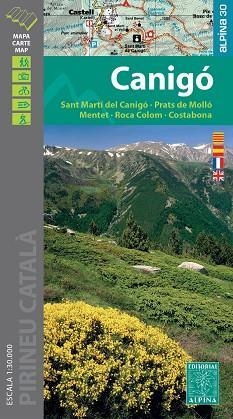 CANIGO 1:30.000 -ALPINA | 9788480909341 | Llibreria L'Altell - Llibreria Online de Banyoles | Comprar llibres en català i castellà online - Llibreria de Girona