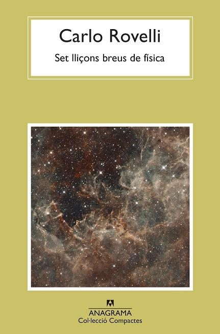 SET LLIÇONS BREUS DE FÍSICA | 9788433961150 | ROVELLI, CARLO | Llibreria L'Altell - Llibreria Online de Banyoles | Comprar llibres en català i castellà online - Llibreria de Girona
