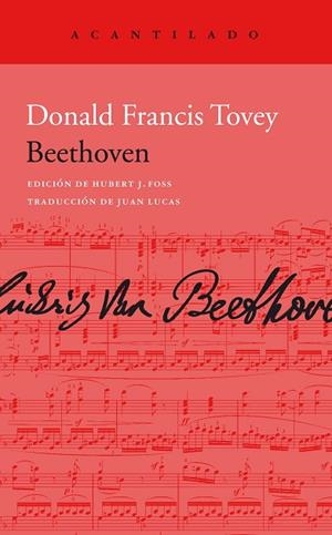 BEETHOVEN | 9788418370946 | TOVEY, DONALD FRANCIS | Llibreria Online de Banyoles | Comprar llibres en català i castellà online