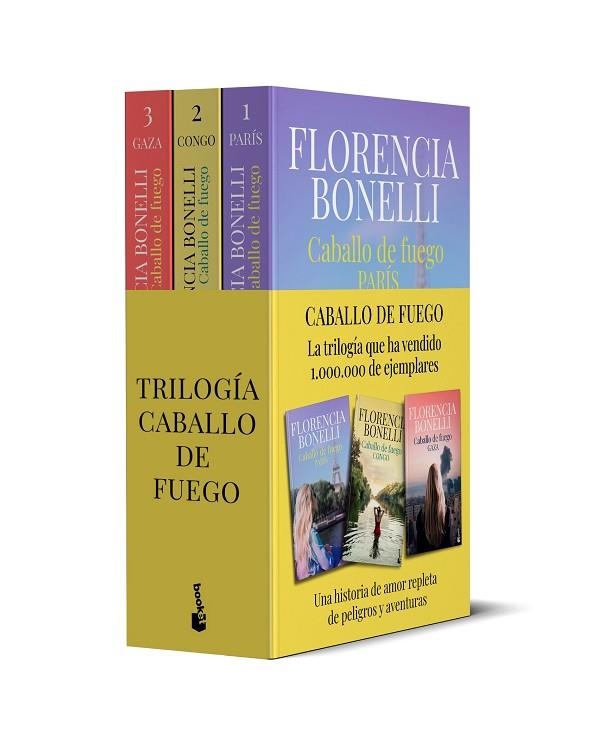 PACK TRILOGÍA CABALLO DE FUEGO | 9788408261636 | BONELLI, FLORENCIA | Llibreria L'Altell - Llibreria Online de Banyoles | Comprar llibres en català i castellà online - Llibreria de Girona