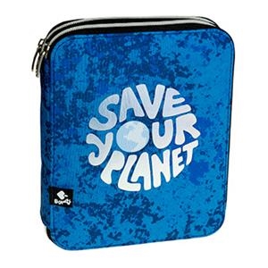 PLUMIER LLAPIS DOBLE. SAVE THE PLANET | 8422829668469 | Llibreria L'Altell - Llibreria Online de Banyoles | Comprar llibres en català i castellà online - Llibreria de Girona