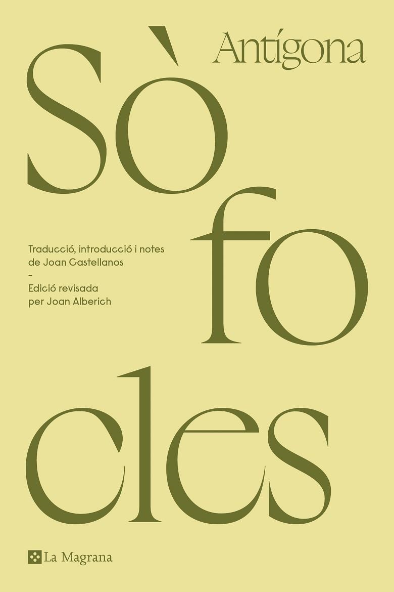 ANTÍGONA | 9788419013767 | SÒFOCLES, | Llibreria L'Altell - Llibreria Online de Banyoles | Comprar llibres en català i castellà online - Llibreria de Girona