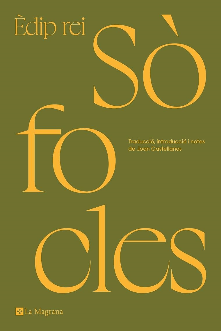 ÈDIP REI | 9788419013743 | SÒFOCLES, | Llibreria L'Altell - Llibreria Online de Banyoles | Comprar llibres en català i castellà online - Llibreria de Girona
