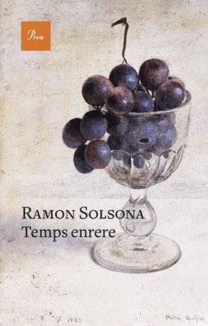 TEMPS ENRERE | 9788475889634 | SOLSONA, RAMON | Llibreria L'Altell - Llibreria Online de Banyoles | Comprar llibres en català i castellà online - Llibreria de Girona