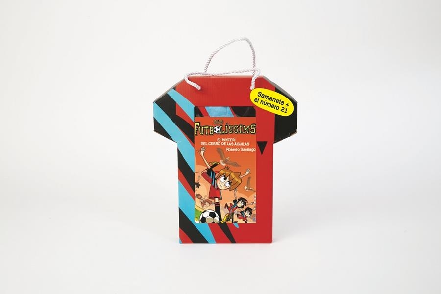 C-EF. PACK FUTBOLÍSSIMS 21 AMB SAMARRETA | 9788466152747 | SANTIAGO, ROBERTO | Llibreria L'Altell - Llibreria Online de Banyoles | Comprar llibres en català i castellà online - Llibreria de Girona
